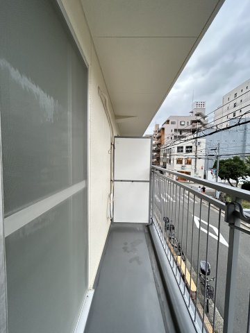コーポ堀江のバルコニー