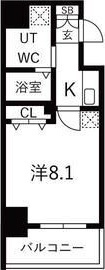 MSR梅田EASTの間取り