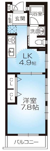 ワコーレヴィータ月見山の間取り