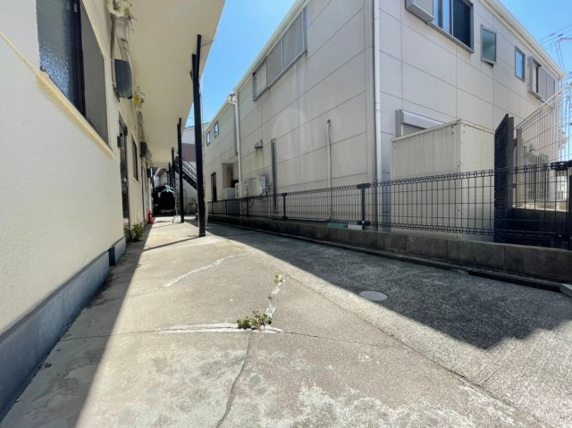 平成霞が丘ハイツのバルコニー