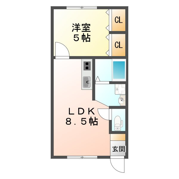 平成霞が丘ハイツの間取り
