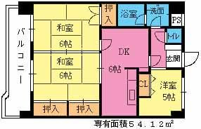 マノアール大橋の間取り