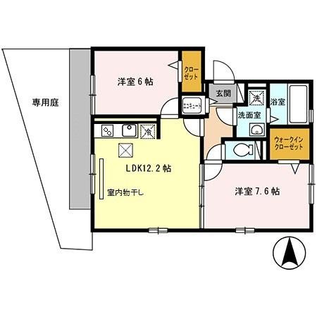 メゾン・ドゥ・アシュの間取り