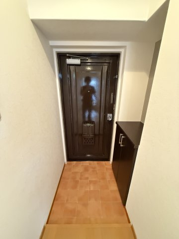 扇町亀甲マンションの玄関