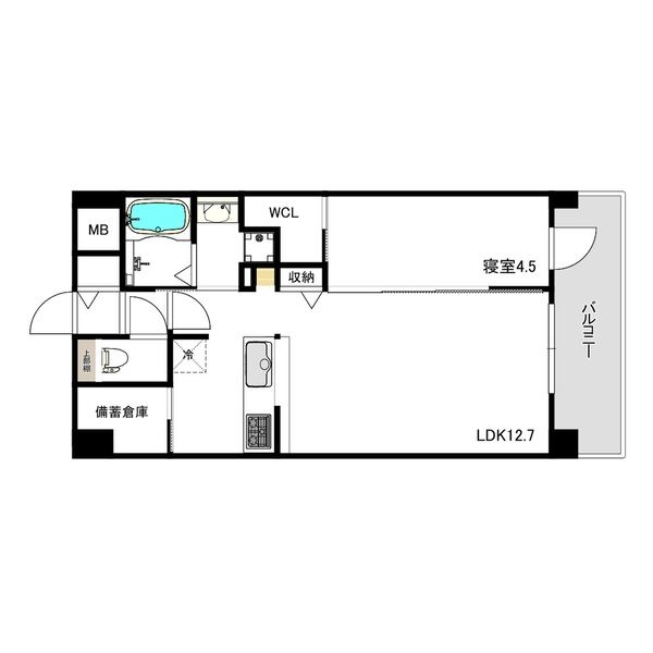 THE SENSE RESIDENCE 甲南山手の間取り