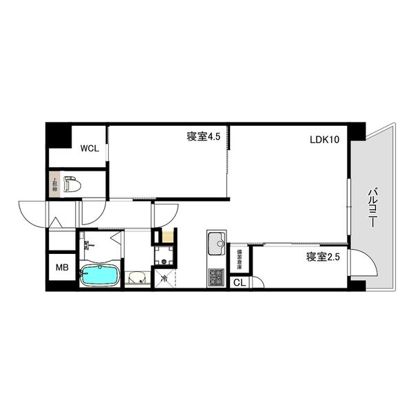 THE SENSE RESIDENCE 甲南山手の間取り