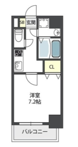 グランパシフィック北新町の間取り