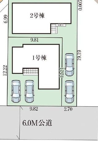 【TIARA】東大和市仲原４期の区画図