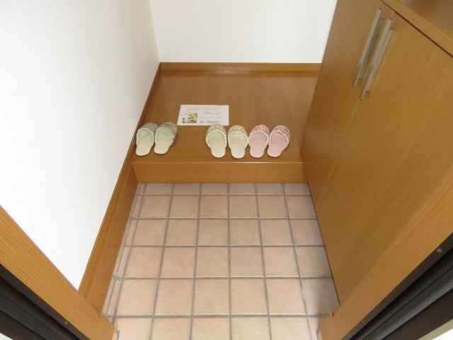 ヴァンソレイユの玄関