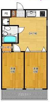 ポピア新在家の間取り