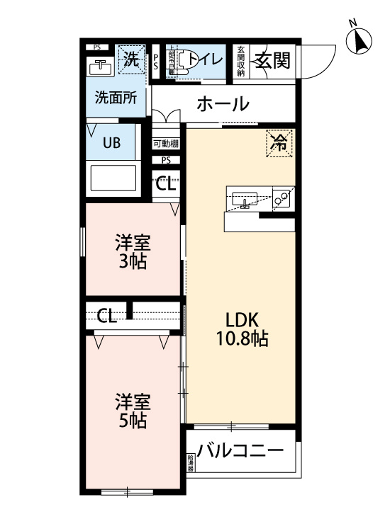 robot home 箱崎宮前Ⅱの間取り