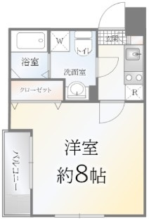 ピアコート鷺宮弐番館の間取り|間取りです。