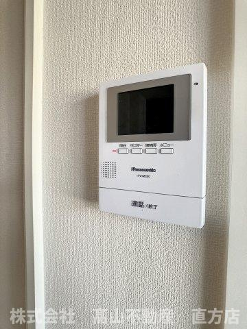 直方市大字感田のアパートのセキュリティ