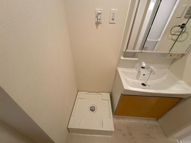 カーサさつきのその他|洗濯機置場