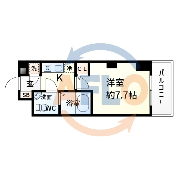 セレニテ新大阪2番館の間取り|セレニテ新大阪弐番館　間取り