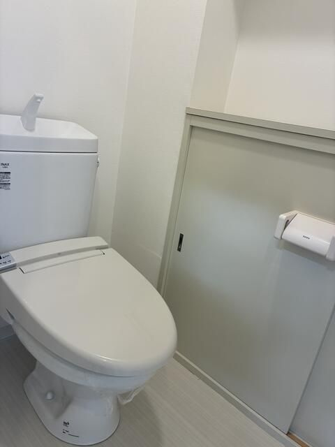 コーポレート新柏駅前のトイレ|トイレもきれいです