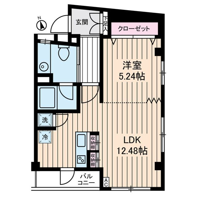いずみマンションの間取り