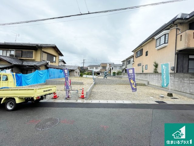 宇治市木幡御蔵山　第2期　新築一戸建ての外観|現在の進捗状況です！順調に作業進行中、完成が待ち遠しいです！詳細の間取り等、お気軽にお問い合わせください！
