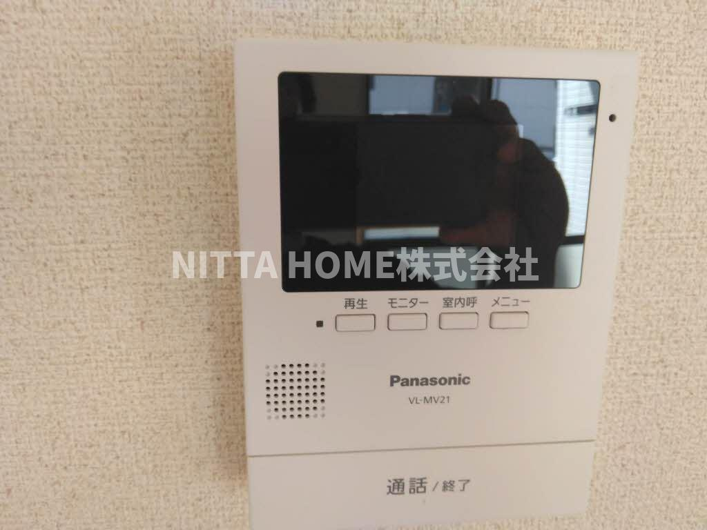 エストヴィルⅡのセキュリティ|TVインターホンもあります★