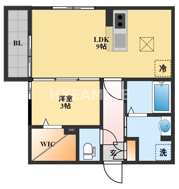 エトワール久原の間取り