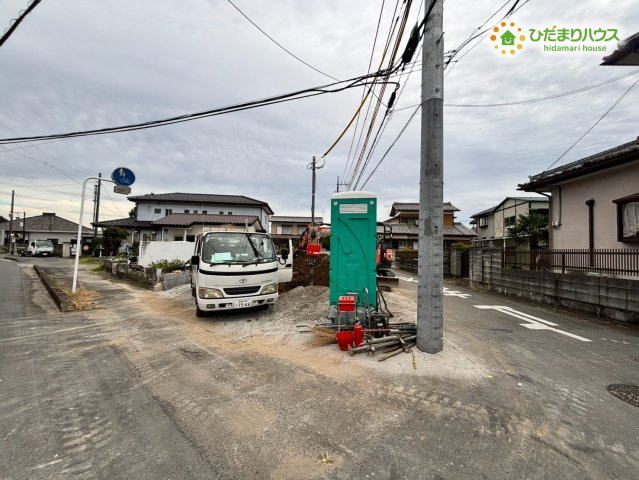 美里町沼上　第4　新築一戸建て　クレイドルガーデン　01の駐車場