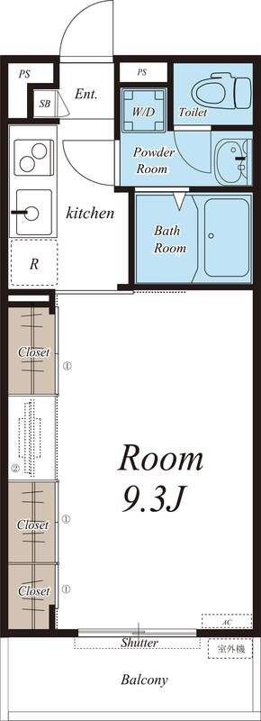 リブリ・カトル アルブルの間取り|間取りです。