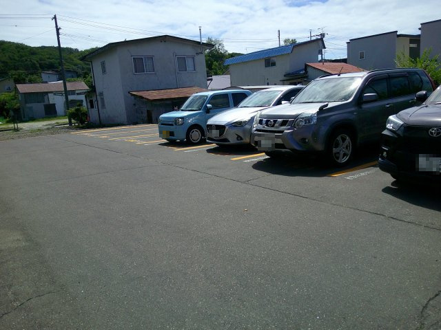 南2ハイツの駐車場