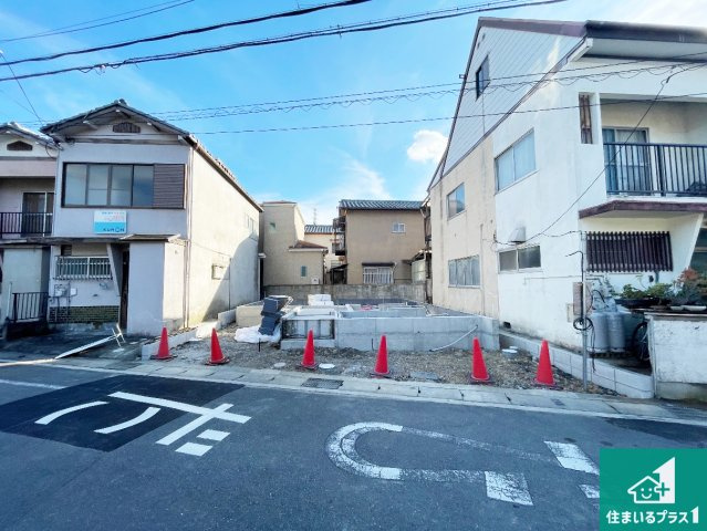 宇治市槇島町薗場　第1期　新築一戸建ての外観|現在の進捗状況です！順調に作業進行中、完成が待ち遠しいです！詳細の間取り等、お気軽にお問い合わせください！
