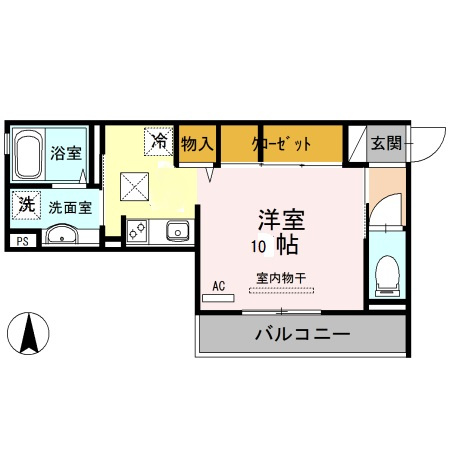 パレ　ブロンの間取り