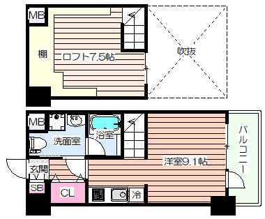 【間取り】 | エスリード大阪シティーウエスト