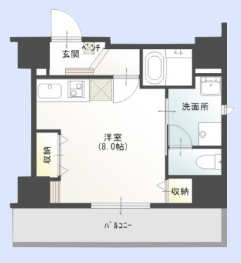 RISE脇田本町Ⅱの間取り
