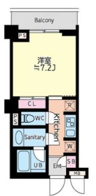 サンナッププラザの間取り|間取りです。