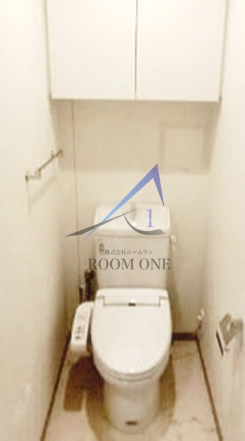 サンナッププラザの収納|トイレです。