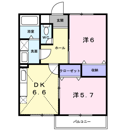 サンセールⅢの間取り