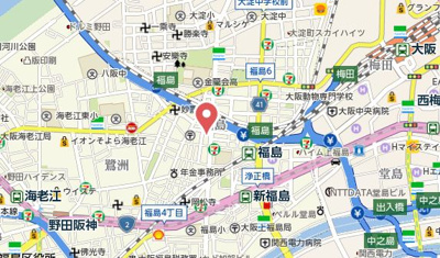 【地図】 | エスリード福島第5