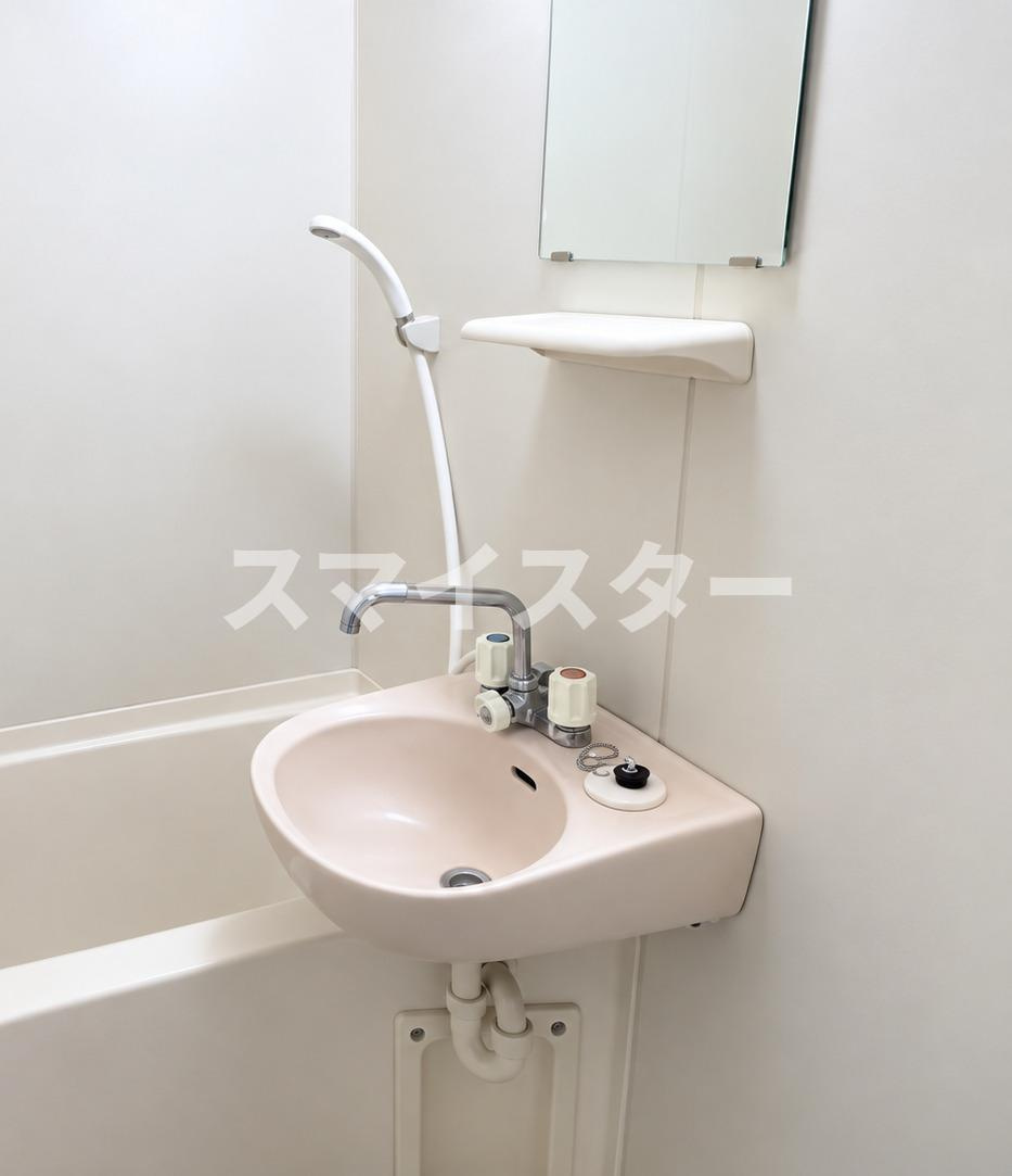 浦安市北栄４丁目の賃貸マンションの洗面所