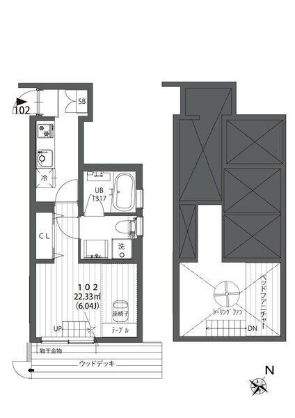 エスポワールコネクトの間取り
