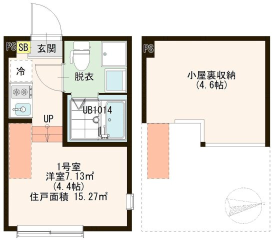 【間取り】 | ハーモニーテラス六町Ⅲ