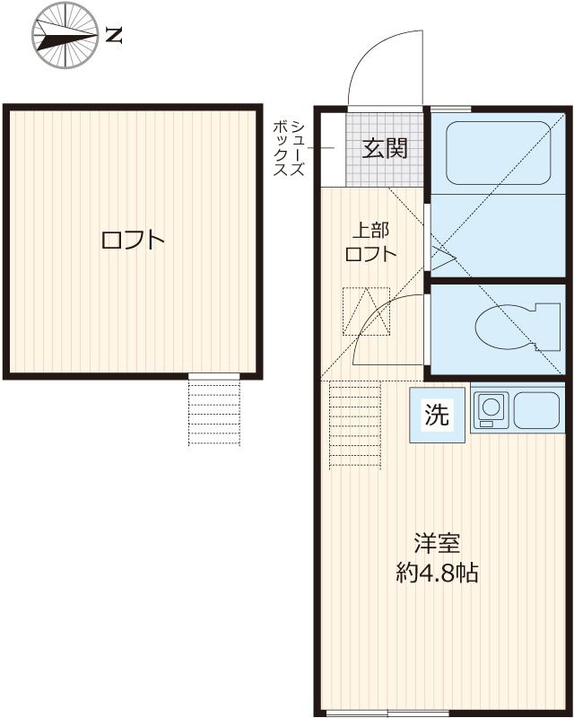 ヴィレッタ白楽の間取り