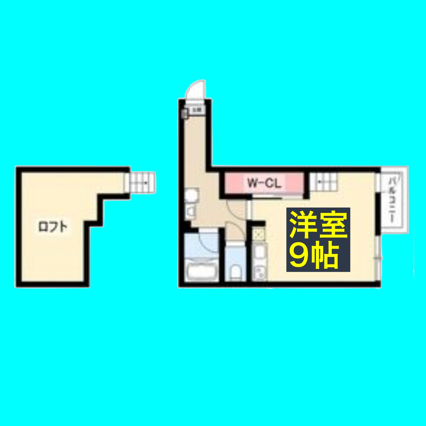 SuccessⅥ(サクセスシックス)の間取り