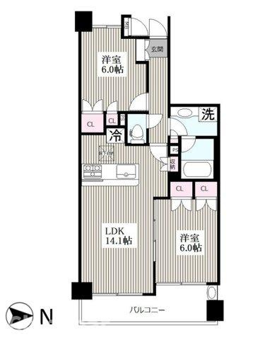 アーデル綾瀬コージーガーデンの間取り|ドキドキの新生活も、安心してスタート。ぴったりの住まいを見つけませんか？クランディアが一緒に住まい選びをサポートします‼　まずは、お気軽にお問合せください　＃クランディア