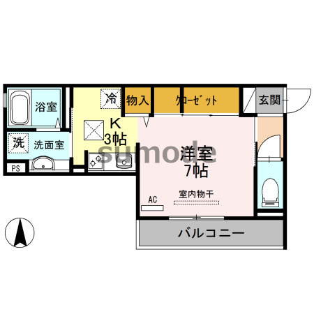 パレブロンの間取り