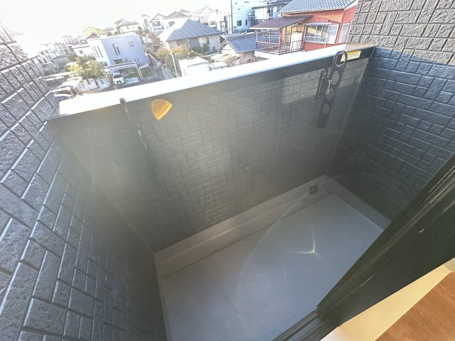 エル山之手のバルコニー