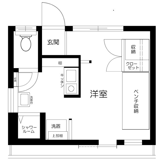 新宿区荒木町のアパートの画像