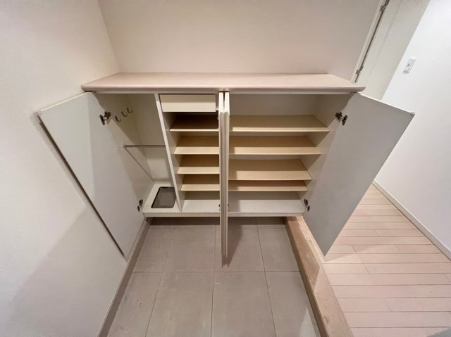クロスレジデンス大阪新町の収納