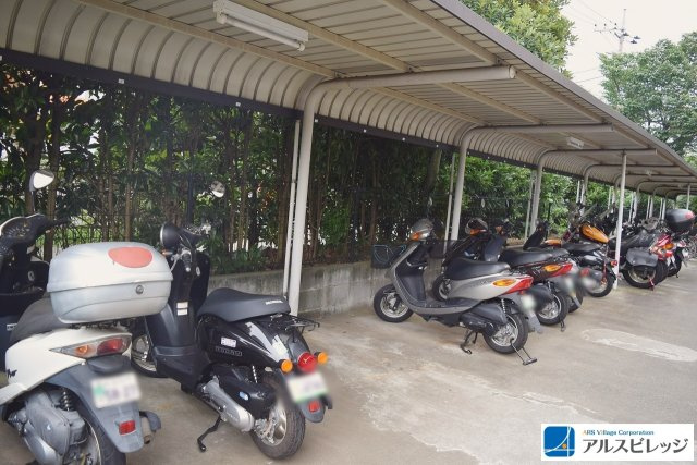 野火止団地1号棟のその他|バイク置き場