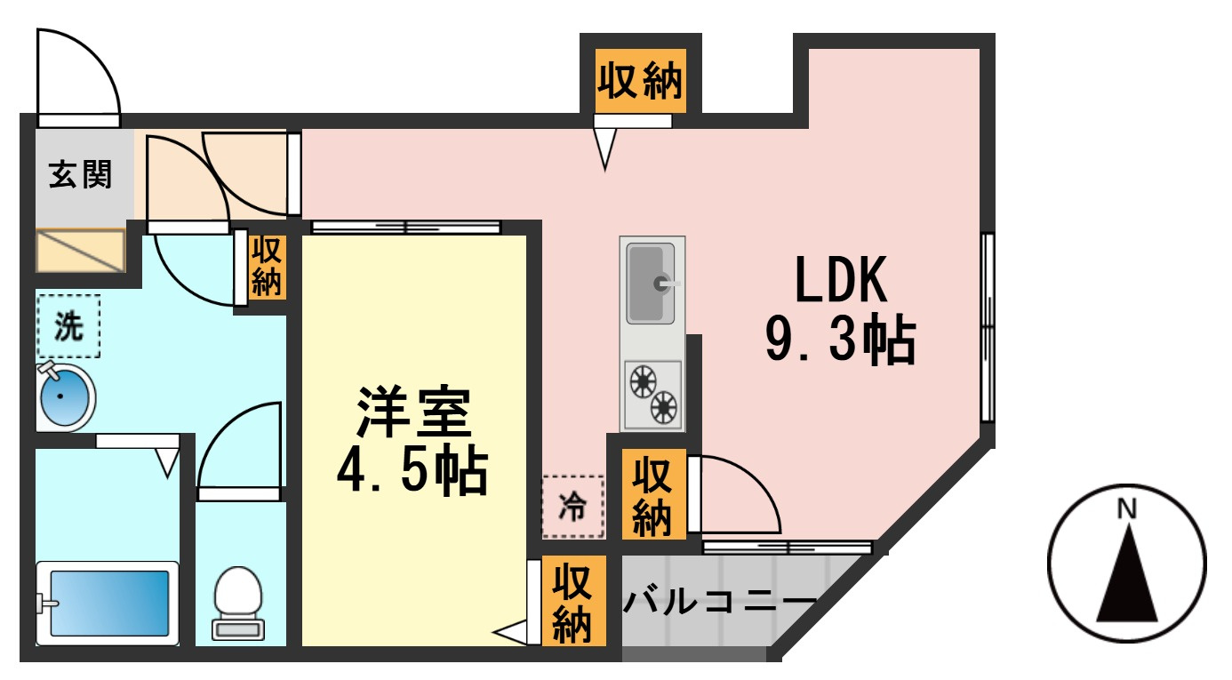 Casa feliceの間取り