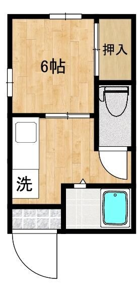 中村荘の間取り