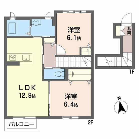 【間取り】 | アトリエール