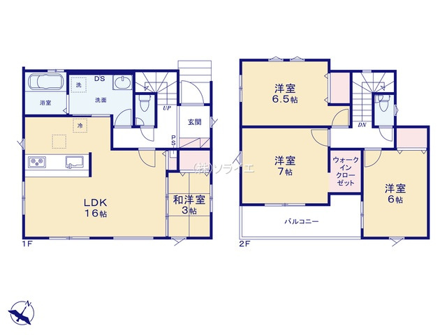 戸建 入間市高倉５丁目の間取り